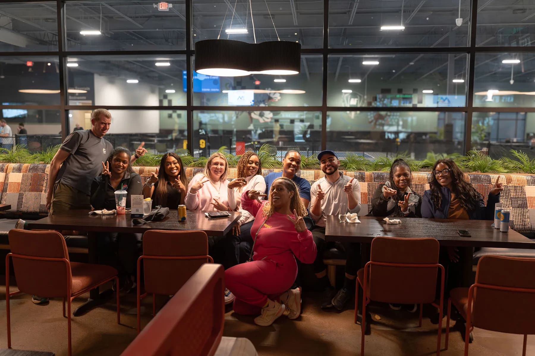 Corporate group at a private event at At Fault