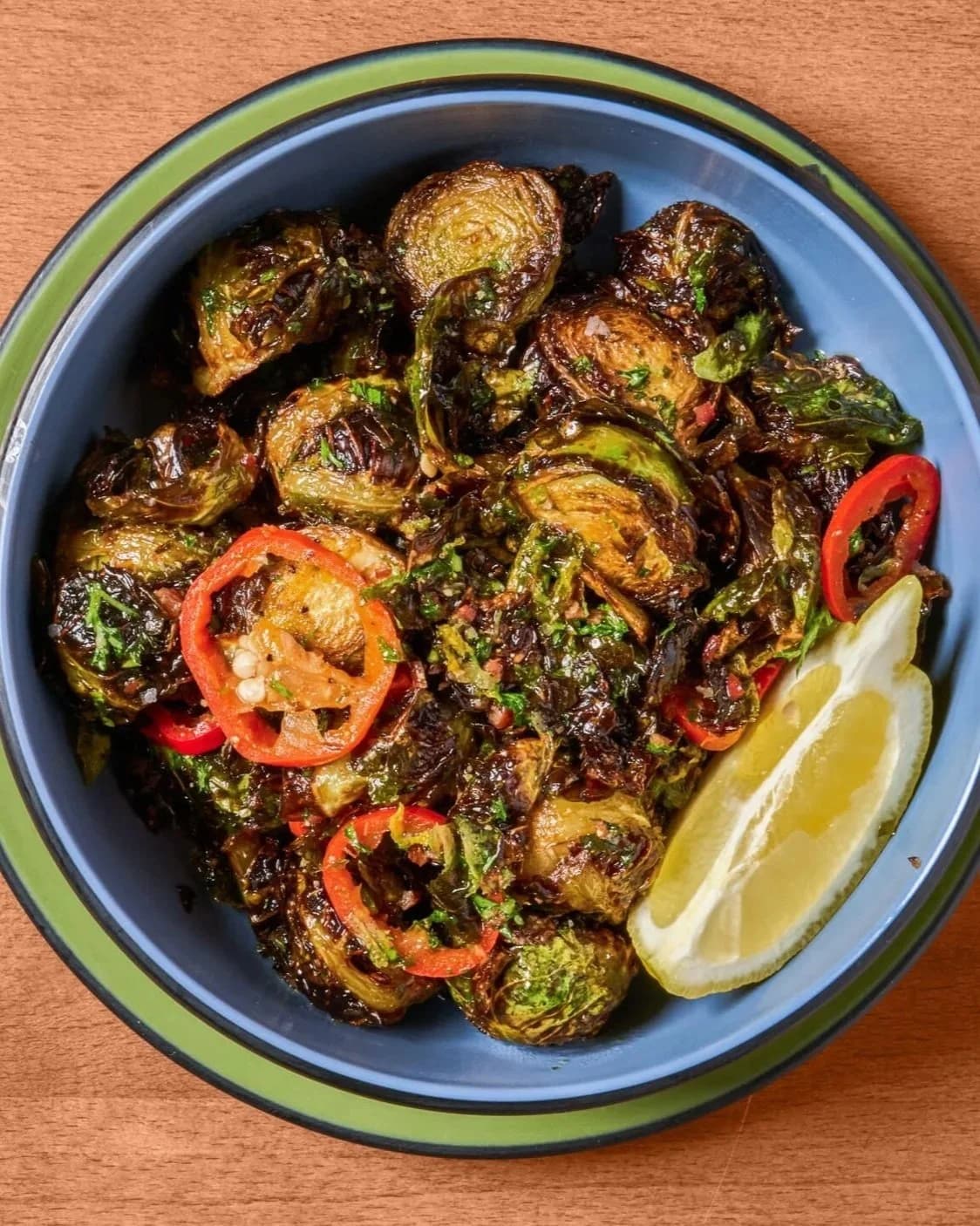 Crispy Brussels sprouts